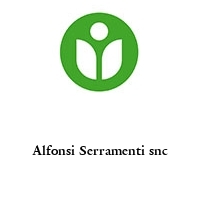 Logo Alfonsi Serramenti snc