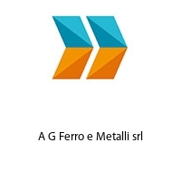 Logo A G Ferro e Metalli srl