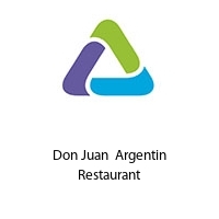 Logo Don Juan  Argentin Restaurant