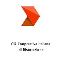 Logo CIR Cooperativa Italiana di Ristorazione