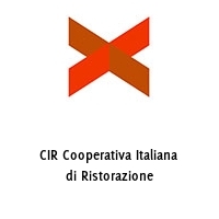 Logo CIR Cooperativa Italiana di Ristorazione