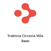 Trattoria Cicceria Villa Bassi