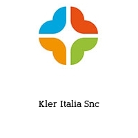 Logo Kler Italia Snc