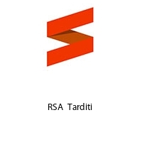 RSA  Tarditi 