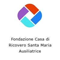 Logo Fondazione Casa di Ricovero Santa Maria Ausiliatrice