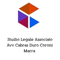 Studio Legale Associato Avv Cabras Duro Coroni Marra 