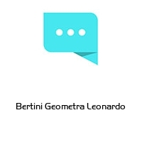 Logo Bertini Geometra Leonardo