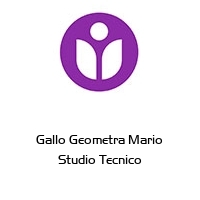 Logo Gallo Geometra Mario Studio Tecnico