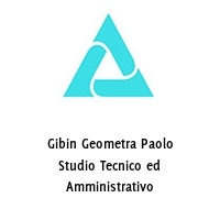 Logo Gibin Geometra Paolo Studio Tecnico ed Amministrativo