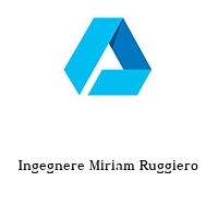 Logo Ingegnere Miriam Ruggiero