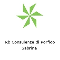Logo Rb Consulenze di Porfido Sabrina 