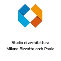 Logo Studio di architettura Milano Rizzatto arch Paolo
