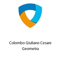 Colombo Giuliano Cesare Geometra