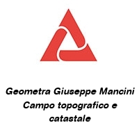 Logo Geometra Giuseppe Mancini Campo topografico e catastale