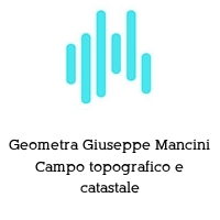 Logo Geometra Giuseppe Mancini Campo topografico e catastale