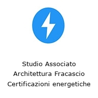 Logo Studio Associato Architettura Fracascio Certificazioni energetiche