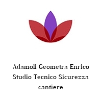 Logo Adamoli Geometra Enrico Studio Tecnico Sicurezza cantiere