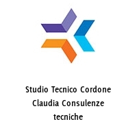 Logo Studio Tecnico Cordone Claudia Consulenze tecniche