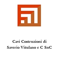 Logo Cavi Costruzioni di Saverio Vitulano e C SnC