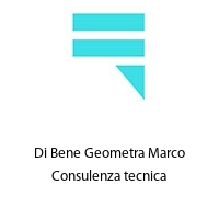 Logo Di Bene Geometra Marco Consulenza tecnica