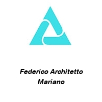 Logo Federico Architetto Mariano