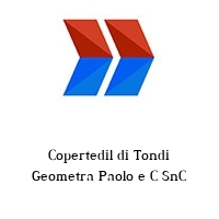 Logo Copertedil di Tondi Geometra Paolo e C SnC