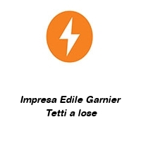 Logo Impresa Edile Garnier Tetti a lose