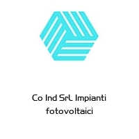 Logo Co Ind SrL Impianti fotovoltaici