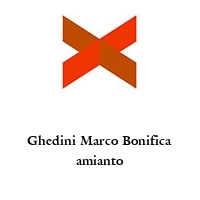 Logo Ghedini Marco Bonifica amianto
