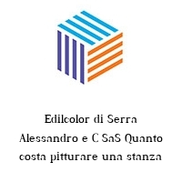 Logo Edilcolor di Serra Alessandro e C SaS Quanto costa pitturare una stanza