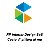 Logo RP Interior Design SaS Costo di pittura al mq