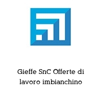 Logo Gieffe SnC Offerte di lavoro imbianchino