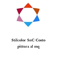 Stilcolor SnC Costo pittura al mq