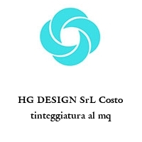 HG DESIGN SrL Costo tinteggiatura al mq