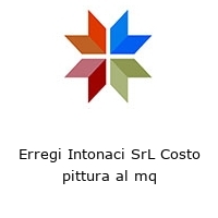 Logo Erregi Intonaci SrL Costo pittura al mq