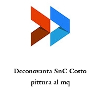 Deconovanta SnC Costo pittura al mq