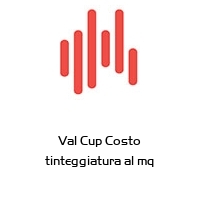 Logo Val Cup Costo tinteggiatura al mq