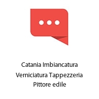 Logo Catania Imbiancatura Verniciatura Tappezzeria Pittore edile