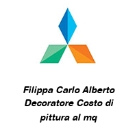 Logo Filippa Carlo Alberto Decoratore Costo di pittura al mq