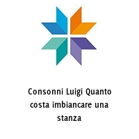 Logo Consonni Luigi Quanto costa imbiancare una stanza