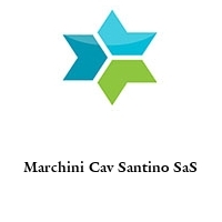 Logo Marchini Cav Santino SaS