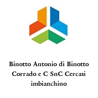 Logo Binotto Antonio di Binotto Corrado e C SnC Cercasi imbianchino