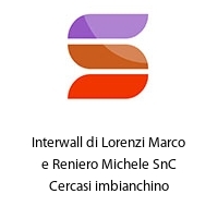 Logo Interwall di Lorenzi Marco e Reniero Michele SnC Cercasi imbianchino