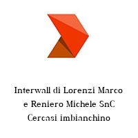 Logo Interwall di Lorenzi Marco e Reniero Michele SnC Cercasi imbianchino