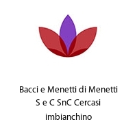 Bacci e Menetti di Menetti S e C SnC Cercasi imbianchino