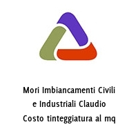 Mori Imbiancamenti Civili e Industriali Claudio Costo tinteggiatura al mq