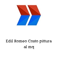 Logo Edil Romeo Costo pittura al mq