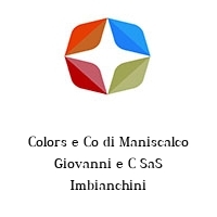 Logo Colors e Co di Maniscalco Giovanni e C SaS Imbianchini