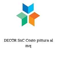 Logo DECOR SnC Costo pittura al mq