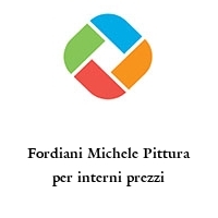 Logo Fordiani Michele Pittura per interni prezzi